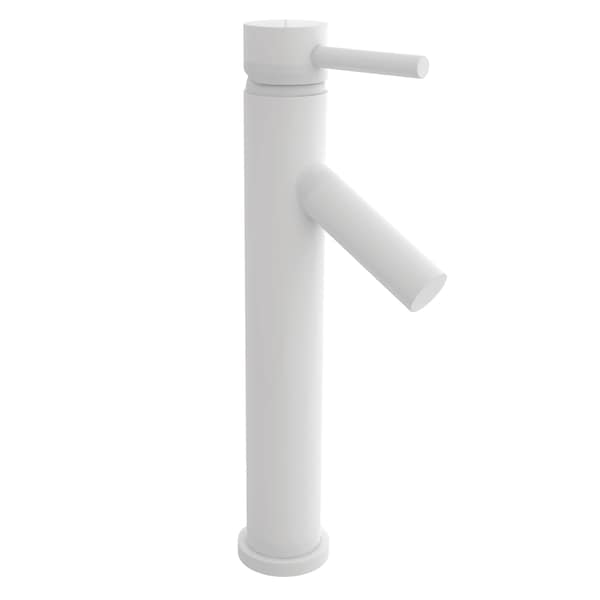 Newport Brass Single Hole Vessel Faucet in Matte White 1508-52 - main